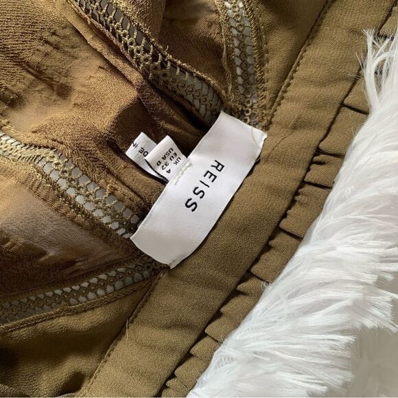 REISS GREEN MINI DRESS - Picture 15 of 15